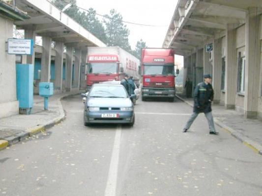 Autoturism furat din Germania, descoperit la Negru Vodă